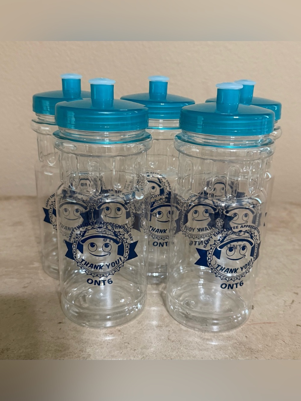 Amazon Employee ONT6 “Appreciation Day” Small Water Bottles Set